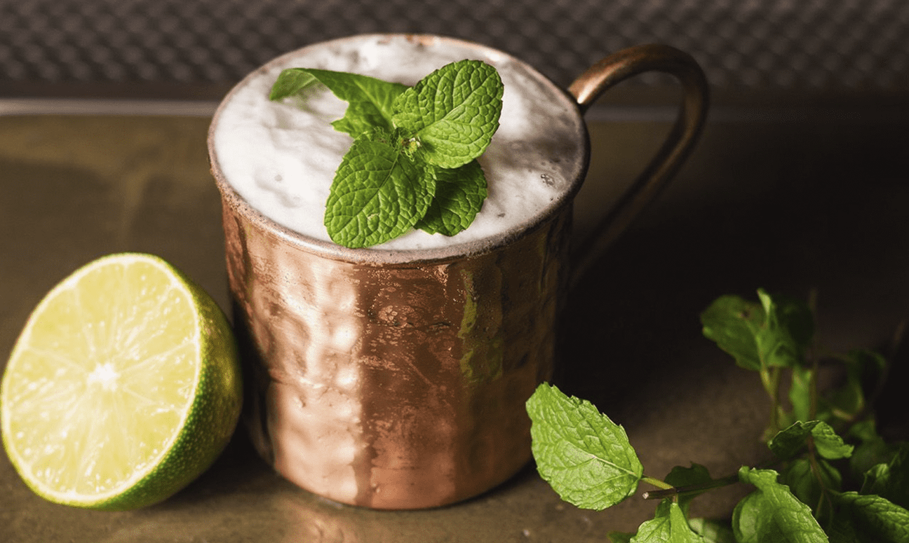 Moscow mule com gin