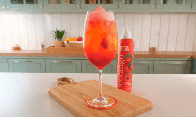 Imagem de copo com Aperol Dream